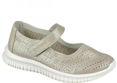 Πάνινα παπούτσια | Ανατομικά | Amarpies | AOG28353 | Ασημί - Amarpies - 